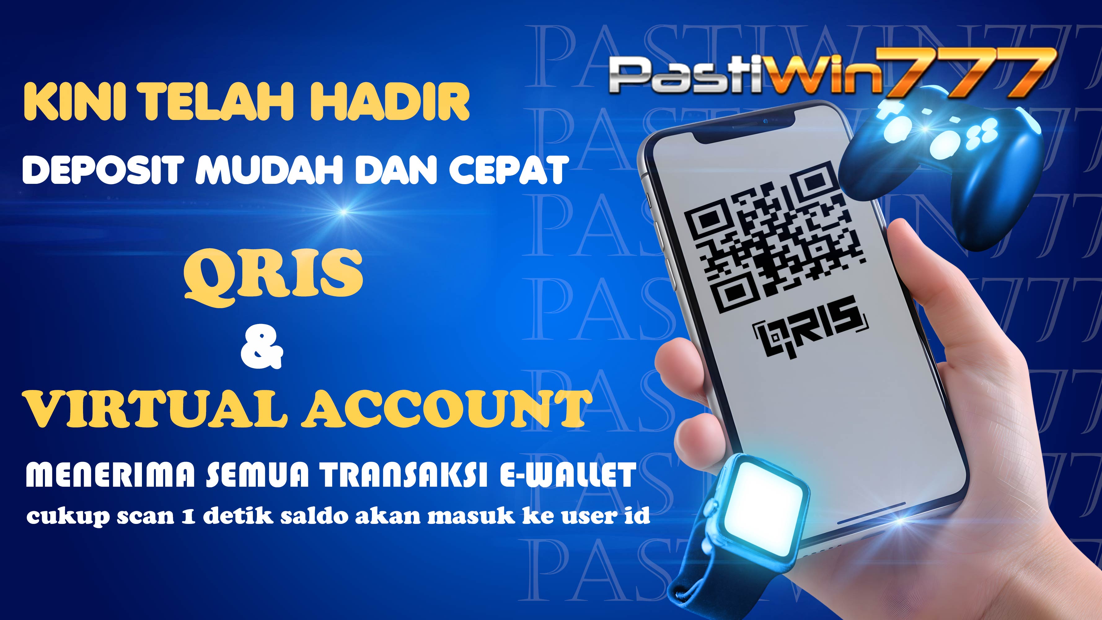 deposit slot qris dan virtual account